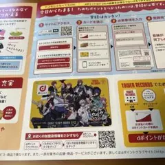 オリジナルdポイントカード　ヒプノシスマイク　タワレコ