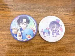 カラフルピーチ もふくん サンリオ缶バ