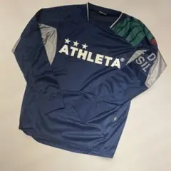 ATHLETA ネイビー 長袖Tシャツ M