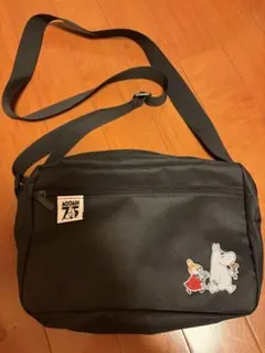 MOOMIN 75周年記念 ショルダーバッグ ブラック【雑誌付録品】