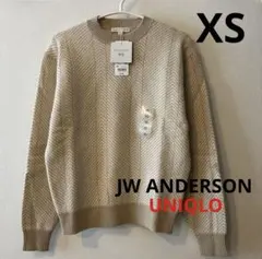 新品 UNIQLO JW ANDERSON ラムクルーネックセーター XS
