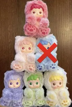 HACIPUPU Gummy Bear シリーズ ぬいぐるみペンダント