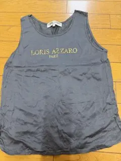 LORIS AZZARO PARIS タンクトップ グレー