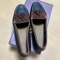 WEejuns 新品ローファー 黒/茶　CALHOUN 10