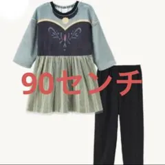 新品　アナ雪　なりきり　ルームウェア 90センチ