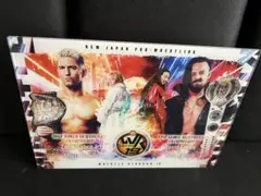 新日本プロレス　WK19 アクリルパネル　シンニチプレミアムくじフィニッシュ賞