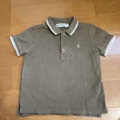 PETIT BATEAU ブラウン ポロシャツ 4 ans