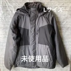 Natulype グレー ナイロンジャケット