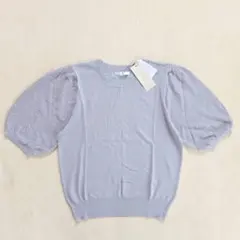 新品✨index 半袖 ニット トップス グレー Lサイズ