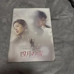 【美品　即日発送】四月の雪　映画　パンフレット　ペ・ヨンジュン　ソン・イェジン