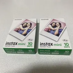 FUJIFILM instax mini インスタントフィルム 10枚入り