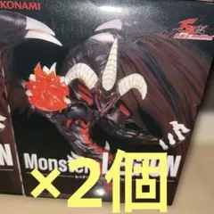 ポ*ン様 遊戯王 ブラックデーモンズドラゴン フィギュア 2体セット まとめ売り