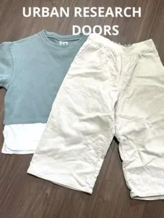 アーバンリサーチドアーズ　ベージュコーディロイ　パンツ　トップス105㎝