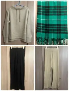 【秋冬物まとめ売り】トップス　ニットパンツ　マフラー　美品