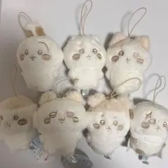 ちいかわ ぬいぱれっと～ミルクいろ～ マスコット 7種セット セミコンプリート
