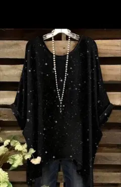 【ブラックフライデー】ナイトプリントTシャツ　XL　新品未使用