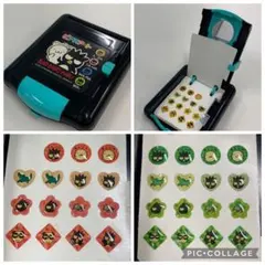 平成レトロ　バッドばつ丸 ピアス風シール 1997 サンリオ　当時物　シール帳