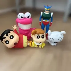 クレヨンしんちゃん フィギュア 5体セット - メルカリ