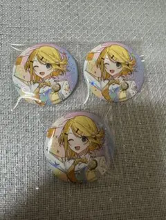 プロセカ　感謝祭　鏡音レン　缶バッジ　セット プロセカ 感謝祭 缶バッジ 特典カード 鏡音レン - メルカリ