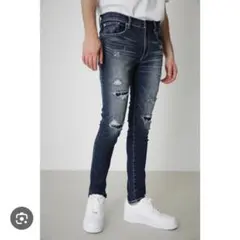 AZUL VINTAGE REPAIR SKINNY II メンズ L デニム