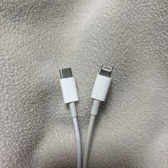 Lightning タイプC ケーブル　充電コード　約1m