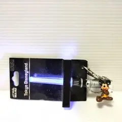 ディズニーランド スターウォーズ ライトキーチェーン ミッキー