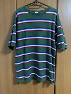 【Champion】 ボーダー Tシャツ X-LARGE