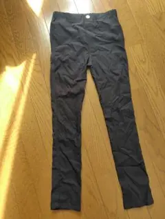 ブラック ロングパンツ 160cm