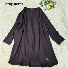 drug store's　ドラッグストアーズ　レース　スウェット　ワンピース