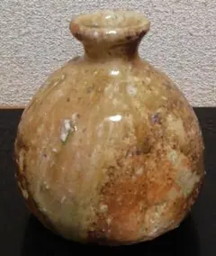 澤清嗣作　信楽焼　徳利　酒器