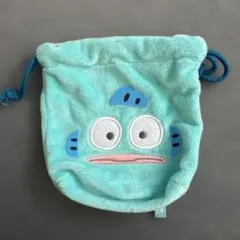 はぴだんぶいふわふわフェイス巾着【ハンギョドン】