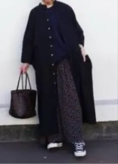 S*i様 ジャーナルスタンダードラックス CNダンプ フードワンピース 黒