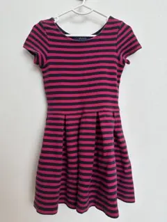POLO Ralph Lauren 半袖ストライプワンピース