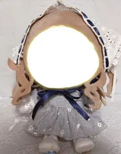 20cm ぬい服 ワンピース バブーシュカ