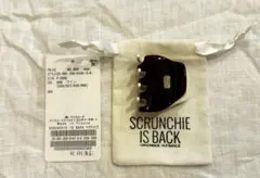 SCRUNCHIE IS BACKスクランチーイズバック ヘアクリップ4.5cmのサムネイル