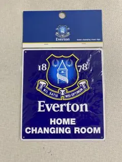 エバートン 看板