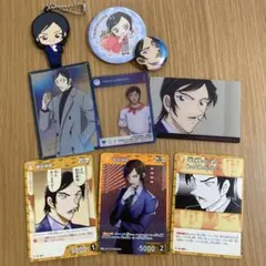 名探偵コナン*諸伏高明*9点セット*缶バッチ*ラバスト*カードゲーム*イタジャガ
