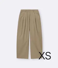 GU チノバレルレッグタックパンツ XS