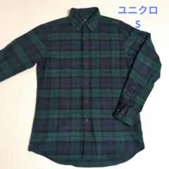 ユニクロ フランネルチェックシャツ