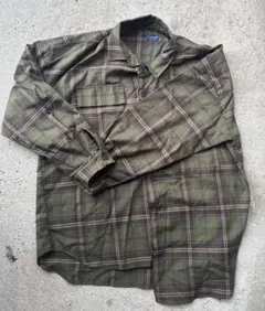 BACK NUMBERチェックシャツセットアップ