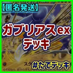 ガブリアスexデッキ ガブリアスデッキ 構築済みデッキ【24時間以内発送❗️】