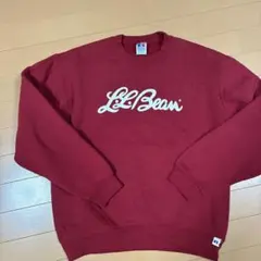 希少90s米国製筆記体L.L.Bean Russell 赤　前V在原みゆ紀