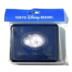 ディズニー　缶入りメモ　スケッチオブディズニーフレンズ　ミッキー　ミニー　等