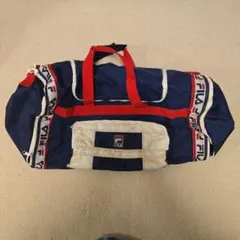 FILA ボストンバッグ ネイビー レッド