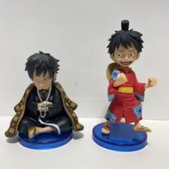 ワンピース フィギュア ルフィ ロー 2体セット