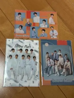 SnowMan ミニクリアファイル