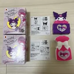 マック ハッピーセット クロミ マイメロ シャボン玉カップ & スプーンフォーク