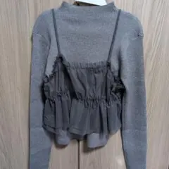 INGNI ニット　グレー