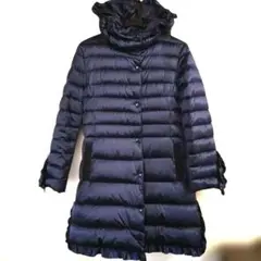 【LANVIN en Blue】フード付きダウンジャケット