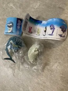 合掌 水拝 ジンベエザメ ゴマフアザラシ フィギュア